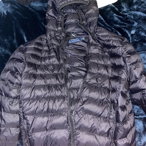 Polo Ralph Lauren Navy Puffer Jacket